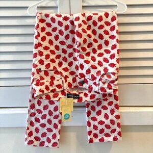Boden strawberry jeans, size 12 years, NWT (Girl)